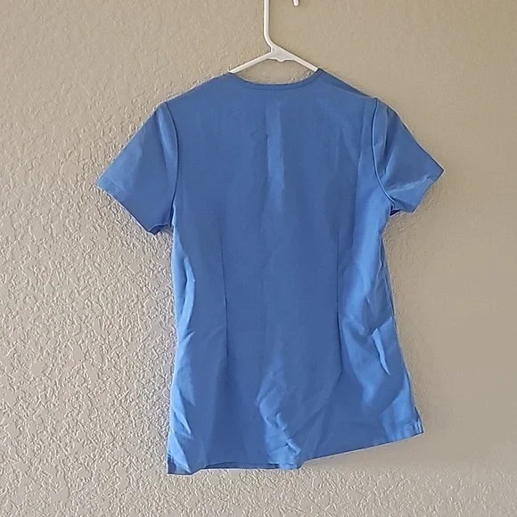 Figs xxs light blue scrub top - Picture 2 of 4